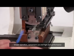 Zakuwarka do drutu z podawaniem wstecznym Pionowa forma do zaciskania końcówek Aplikator OTP