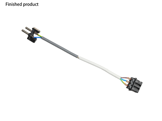 CX-3000A Maszyna do zaciskania kabli zasilających Typ E Typ F CEE7/7 Produkcja wtyczek