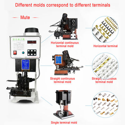 Semi-automatic Terminal Crimping Machine with 15KN Pressing Ability and 220V 50Hz Power Supply