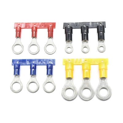 Niestandardowy Qwt 12 Awg Ring Terminal Lugs Spade Terminal Connector Crimp Wire Terminal