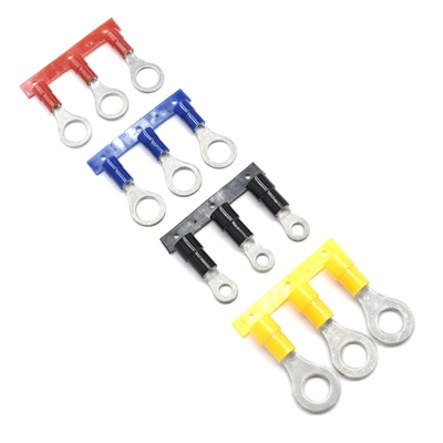 Niestandardowy Qwt 12 Awg Ring Terminal Lugs Spade Terminal Connector Crimp Wire Terminal