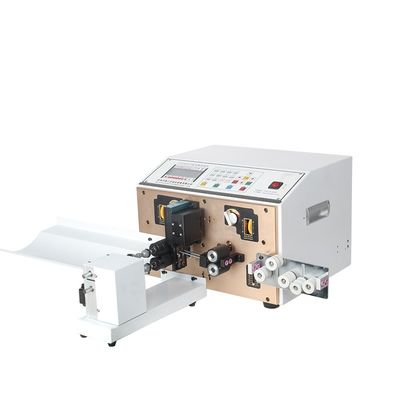 W pełni automatyczna maszyna do cięcia izolacji Kabel 0,1SQMM-6SQMM PVV PU TPE