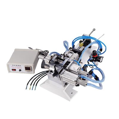 AC220V Pneumatyczna maszyna do ściągania izolacji o skoku 100 mm do produkcji przewodów zasilających