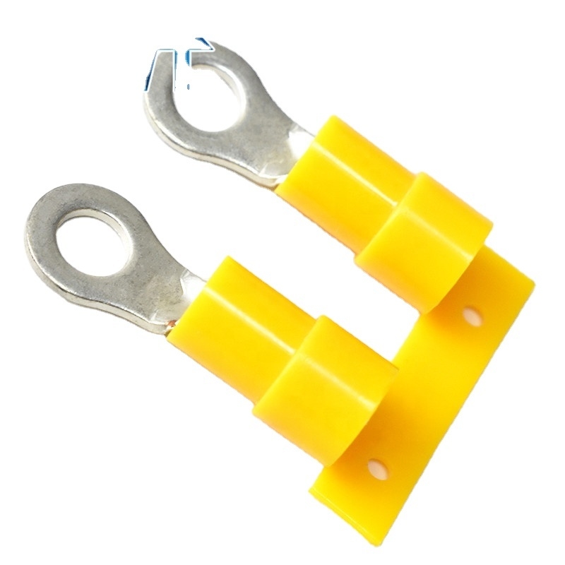 Niestandardowy Qwt 12 Awg Ring Terminal Lugs Spade Terminal Connector Crimp Wire Terminal